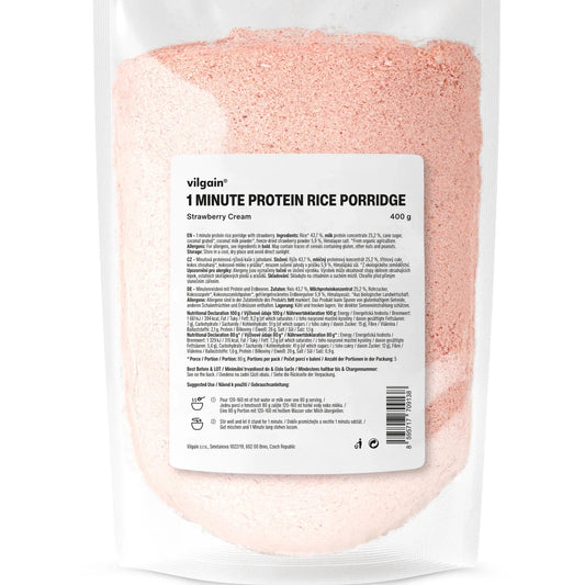 Vilgain 1 minutt proteinrik risgrøt