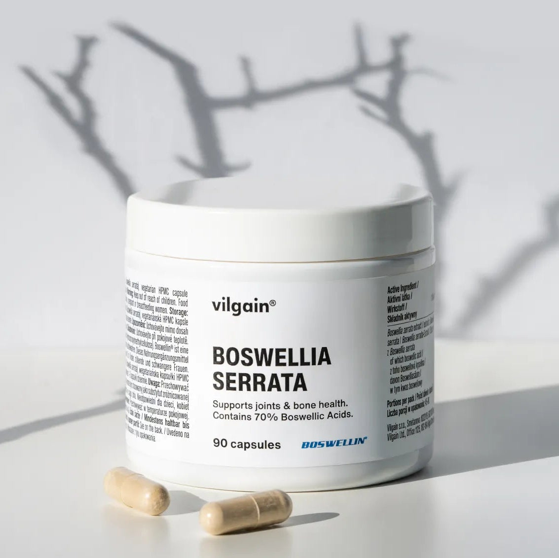 Vilgain Boswellia Serrata - 90 kapsler - Norgain