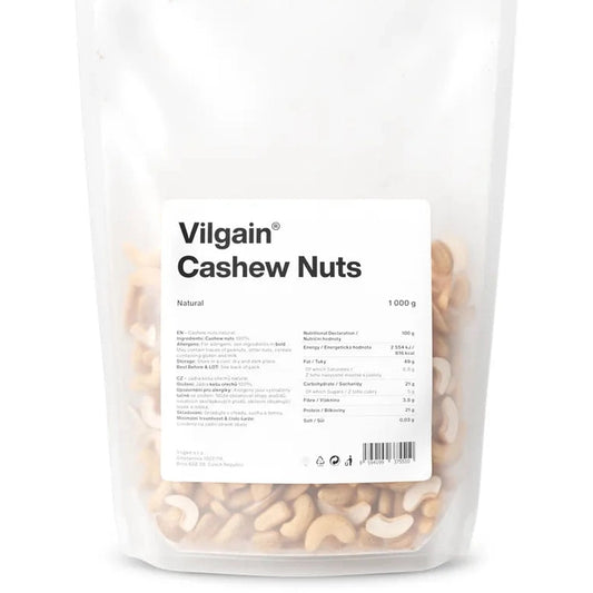 Vilgain Cashewnøtter Natural - Norgain