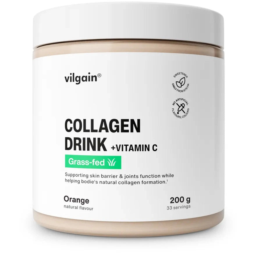 Vilgain Kollagendrikk & Vitamin C - 200g - Norgain