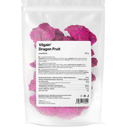 Vilgain Frysetørkede Dragefrukt