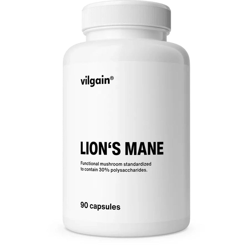 Vilgain Lion's Mane - 90 kapsler - Norgain