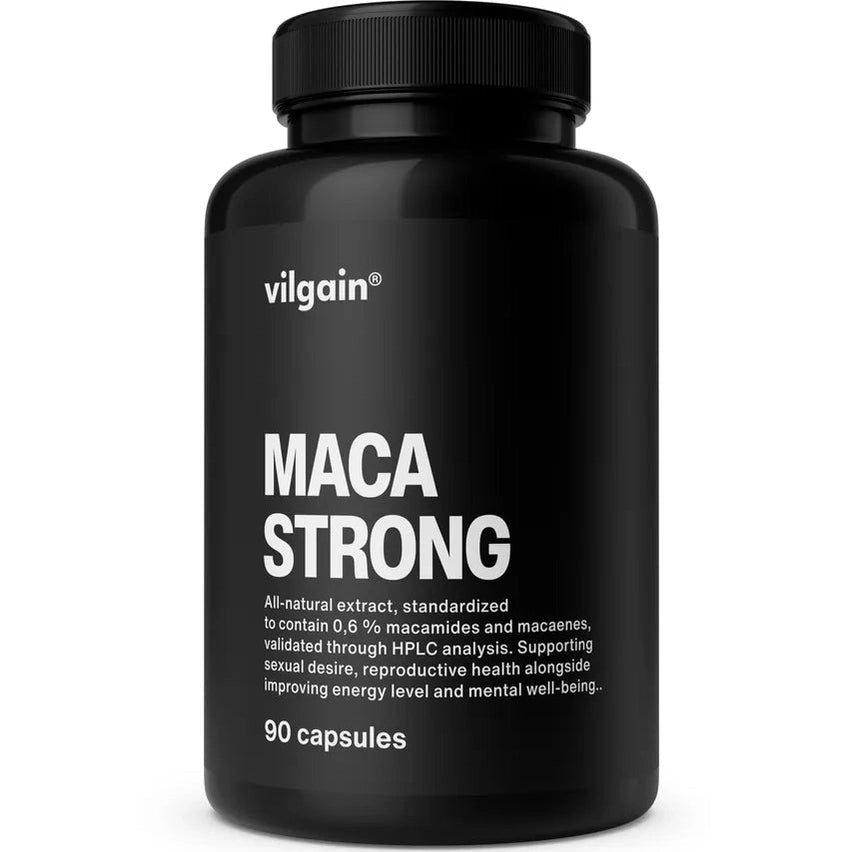 Vilgain Maca Strong - 90 kapsler - Norgain