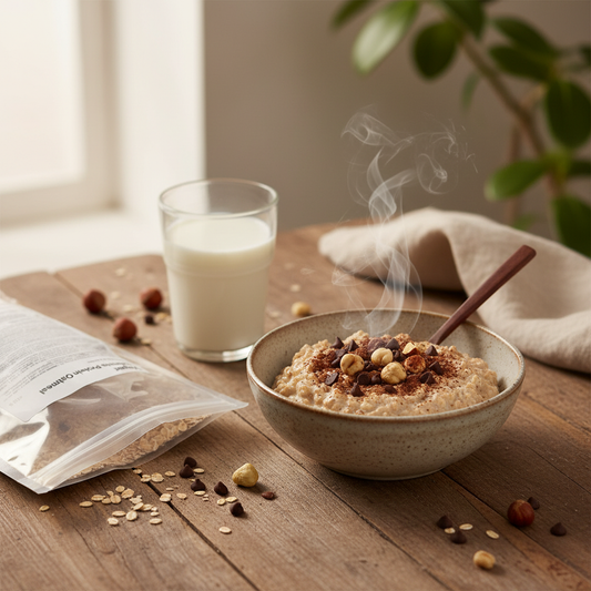 Vilgain 1‑minutt proteinhavregryn — rask, proteinrik frokost