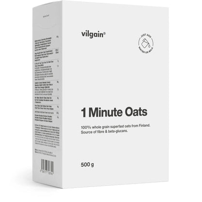 Vilgain 1 minutt havre - 500 g - Norgain