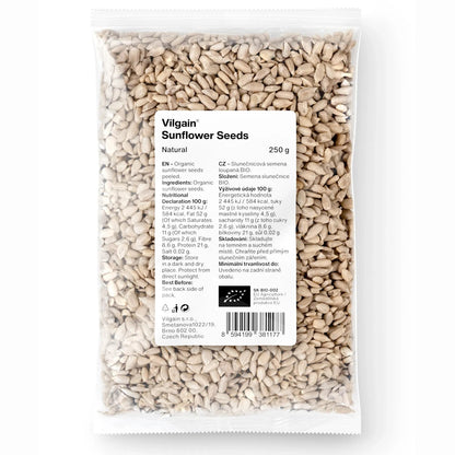 Vilgain Økologiske Solsikkefrø - 250g