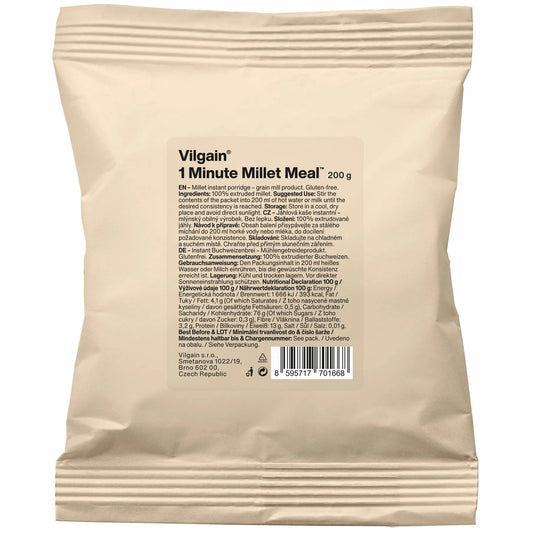 Vilgain 1 minute millet poridge