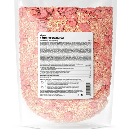 Vilgain 1 minutt havregryn - 1200g - Norgain