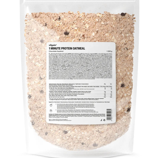 Vilgain 1 minutt proteinhavregryn - rask, proteinrik frokost (1200g) - Norgain