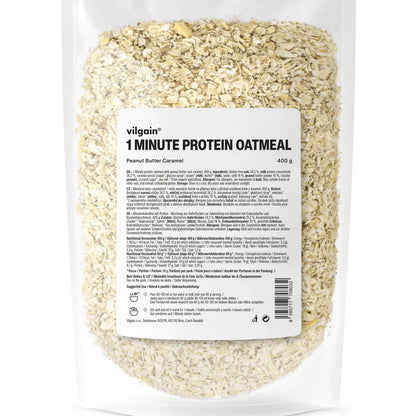 Vilgain 1 minutt proteinhavregryn - rask, proteinrik frokost (400g) - Norgain