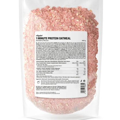 Vilgain 1 minutt proteinhavregryn - rask, proteinrik frokost (400g) - Norgain
