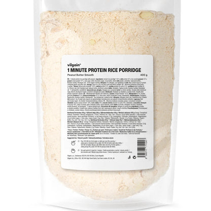 Vilgain 1 minutt proteinrik risgrøt - 400g - Norgain