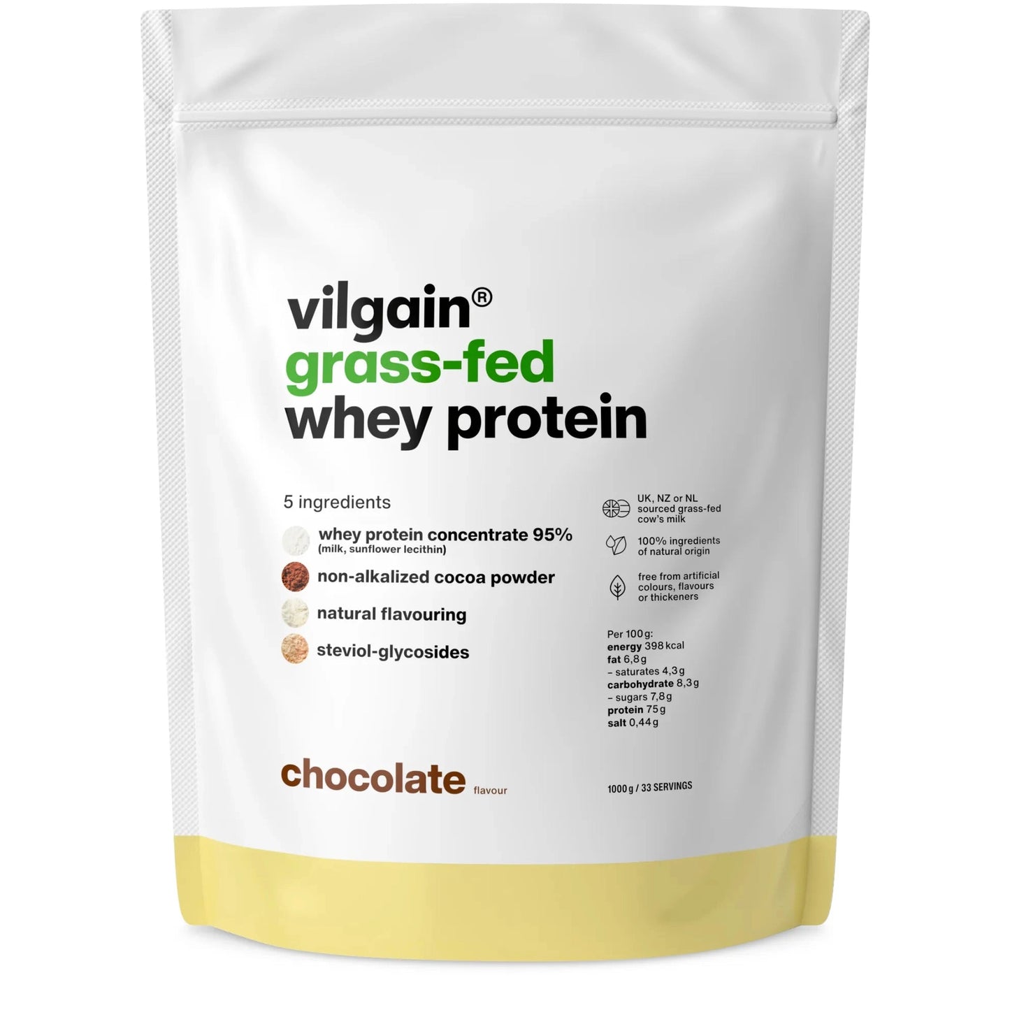 Vilgain Gras-Fed Whey Protein