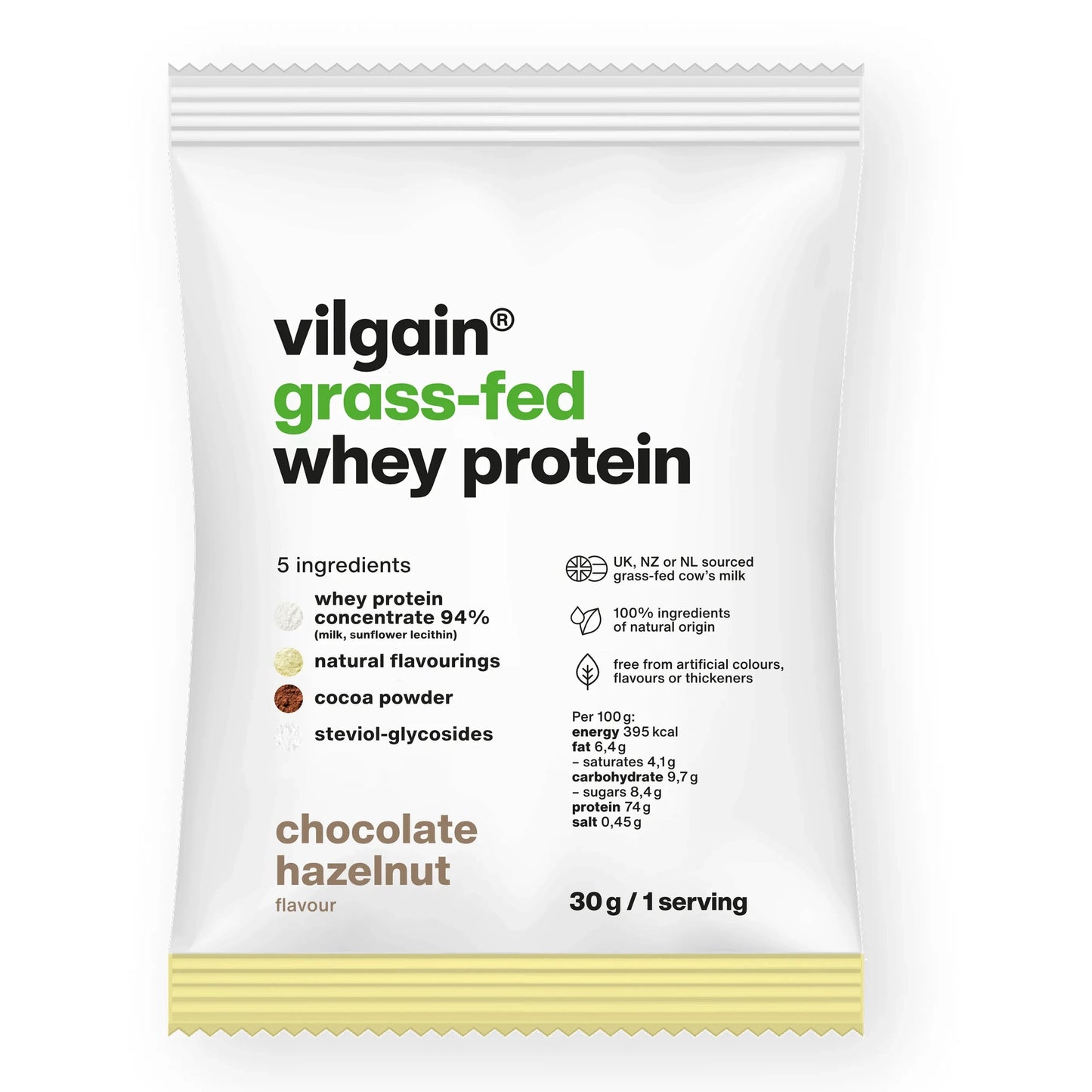Vilgain Gras-Fed Whey Protein