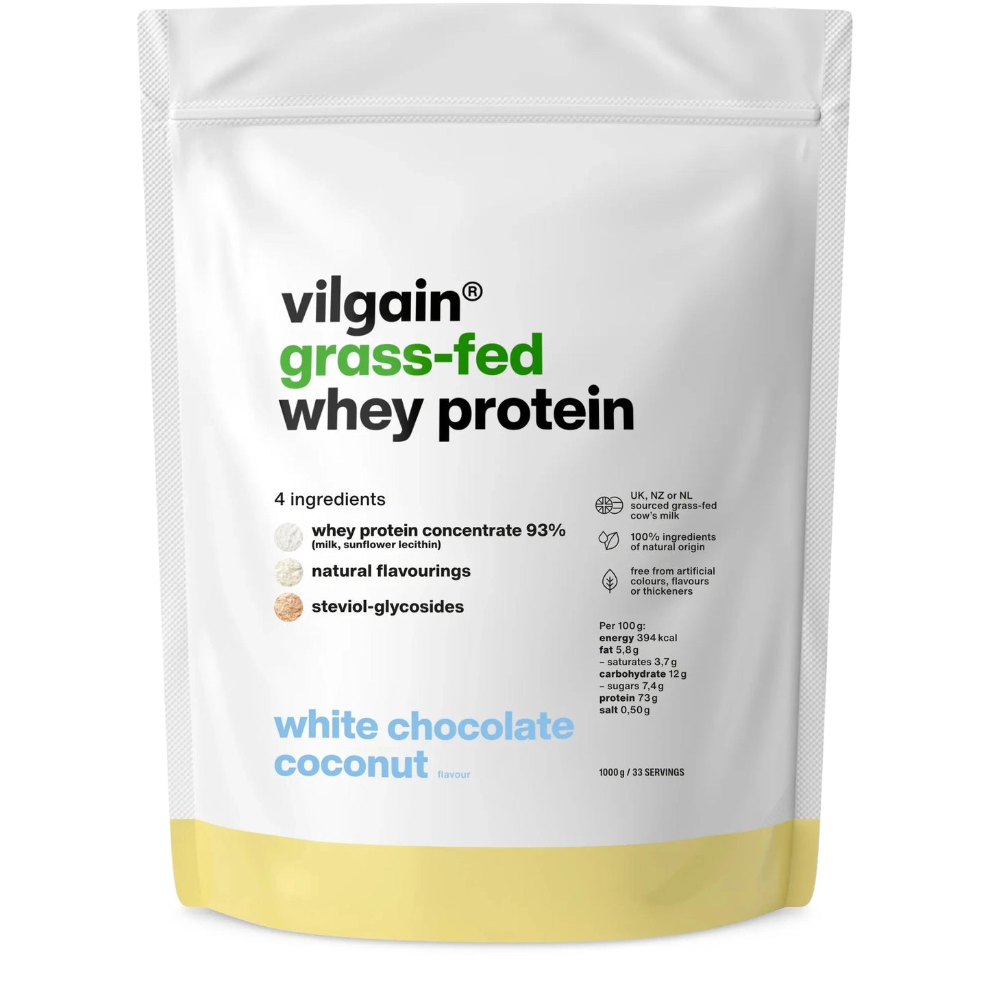 Vilgain Gras-Fed Whey Protein