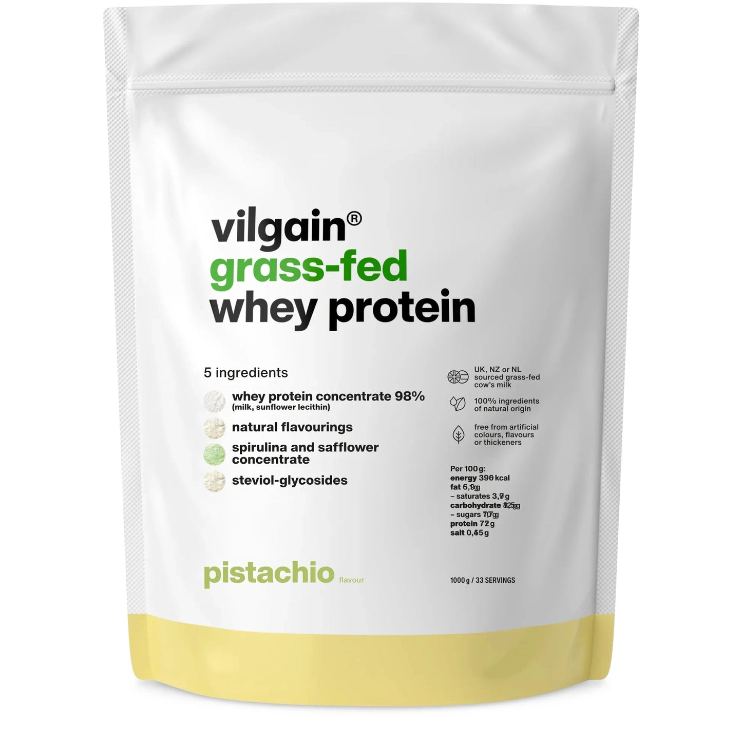 Vilgain Gras-Fed Whey Protein