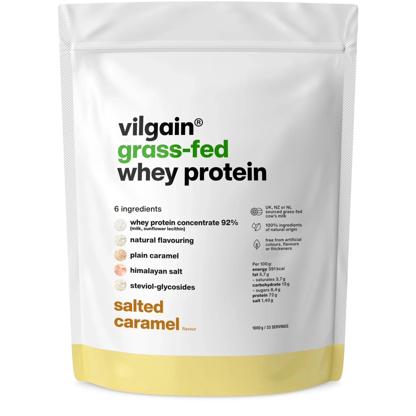 Vilgain Gras-Fed Whey Protein