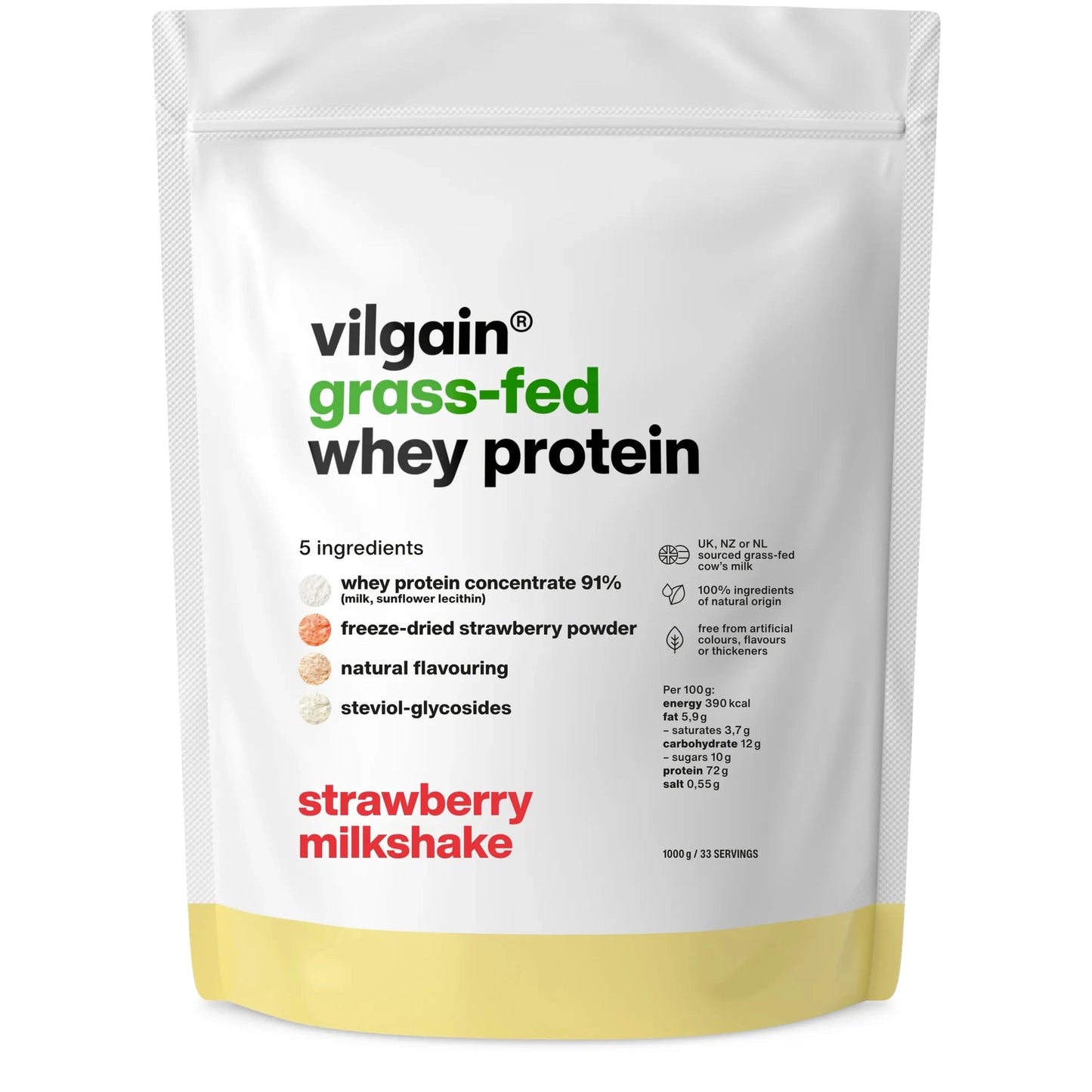 Vilgain Gras-Fed Whey Protein