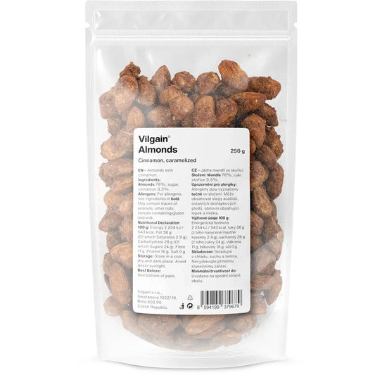 Vilgain Karamelliserte Mandler - 250g