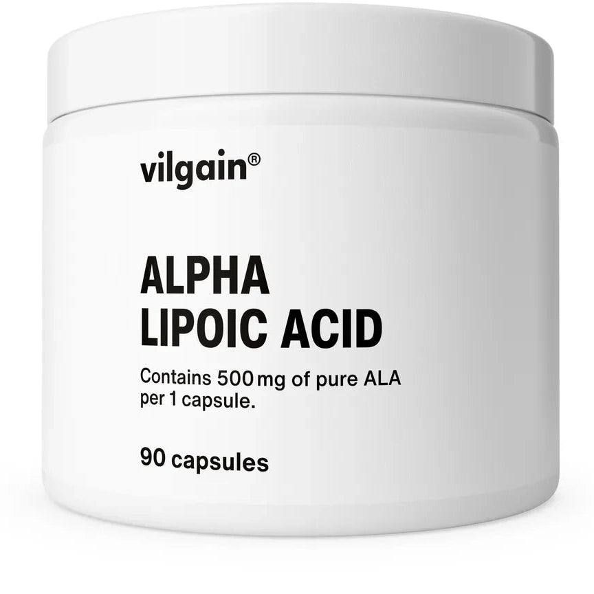 Vilgain Alpha Lipoic Acid - 90 kapsler