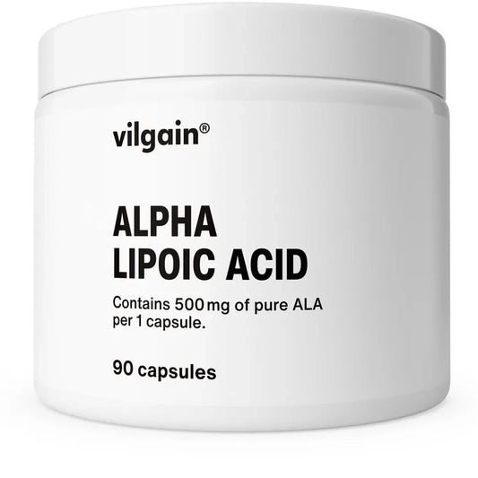 Vilgain Alpha Lipoic Acid - 90 kapsler