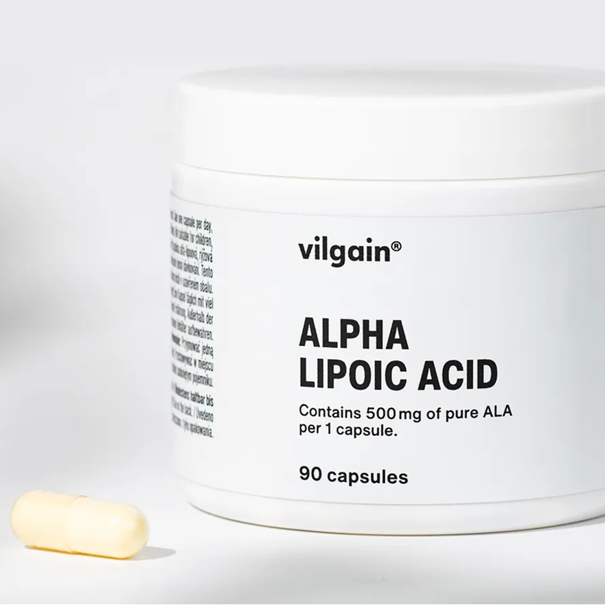Vilgain Alpha Lipoic Acid - 90 kapsler