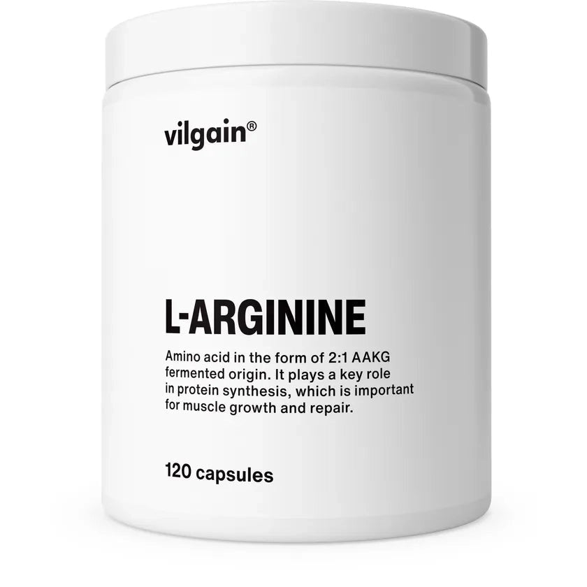 Vilgain L-Arginine - 120 kapsler - Norgain
