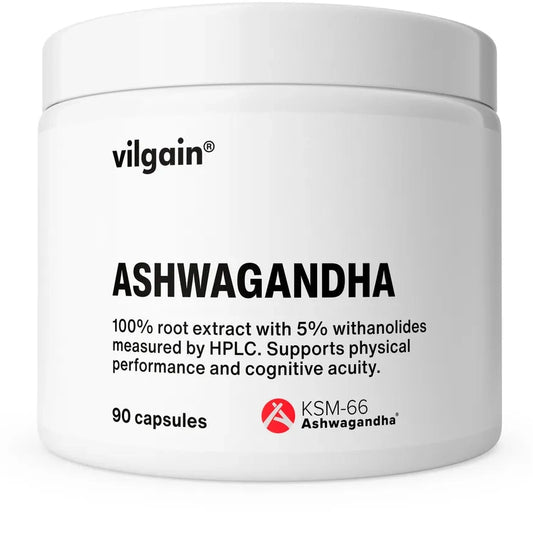 Vilgain Ashwagandha - 90 kapsler