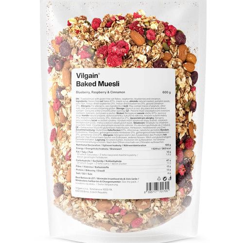 Vilgain Bakt müsli - 600g - Norgain