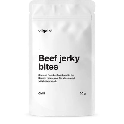 Vilgain Beef jerky bites - 50g - Norgain