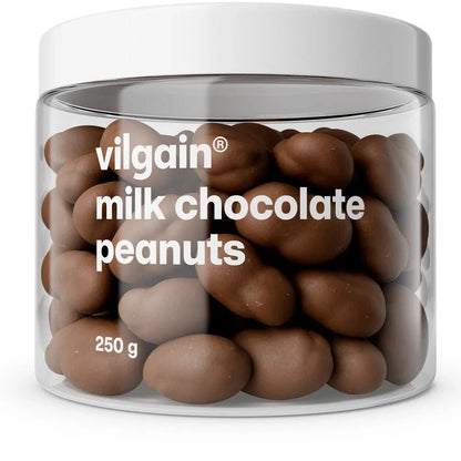 Vilgain Sjokolade Peanøtter - 250g - Norgain