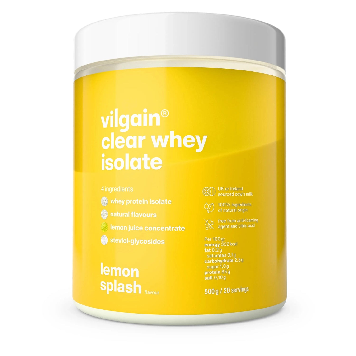 Vilgain Clear Whey Isolate - 500g - Norgain