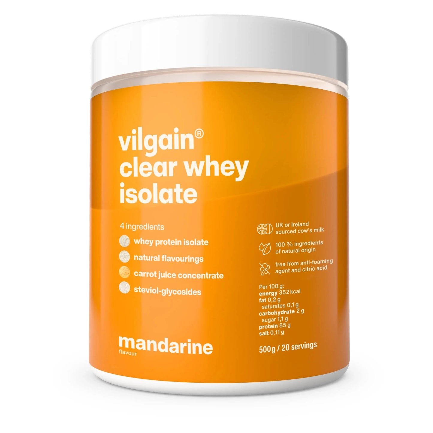 Vilgain Clear Whey Isolate - 500g