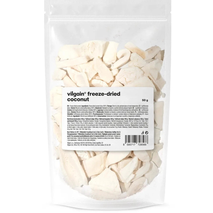 Vilgain Frysetørket kokos - 50g