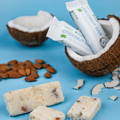 Vilgain Økologisk Kokosbar - 30g - Norgain