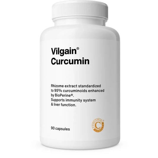 Vilgain Curcumin - 90 kapsler