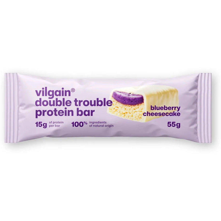 Vilgain Double Trouble Proteinbar - 55g - Norgain