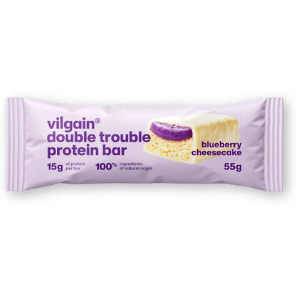 Vilgain Double Trouble Proteinbar - 55g - Norgain