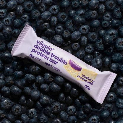 Vilgain Double Trouble Proteinbar - 55g - Norgain