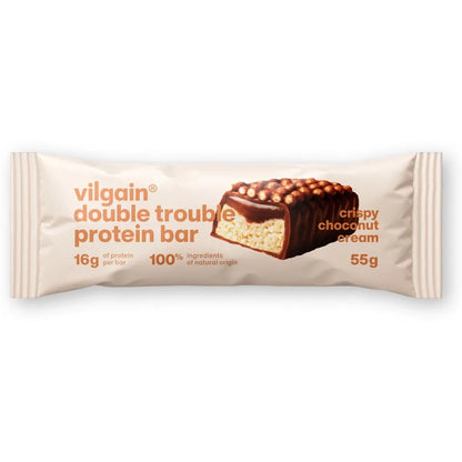 Vilgain Double Trouble Proteinbar - 55g - Norgain