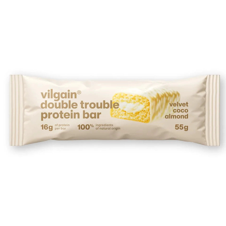 Vilgain Double Trouble Proteinbar - 55g