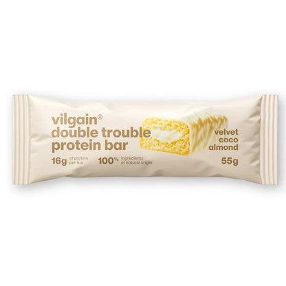 Vilgain Double Trouble Proteinbar - 55g - Norgain