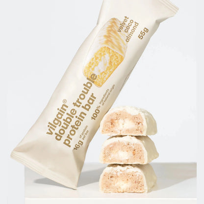 Vilgain Double Trouble Proteinbar - 55g - Norgain
