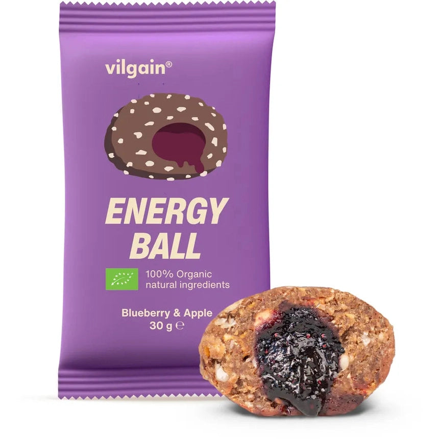 Vilgain Økologisk Energi Ball - 30g - Norgain