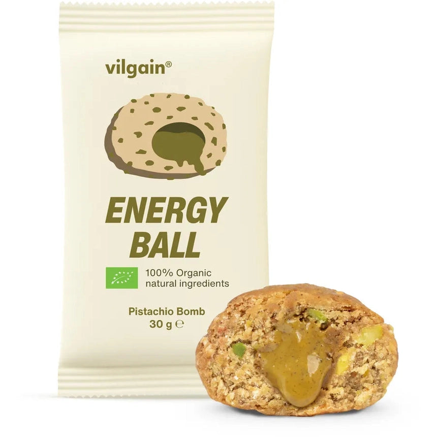 Vilgain Økologisk Energi Ball - 30g - Norgain