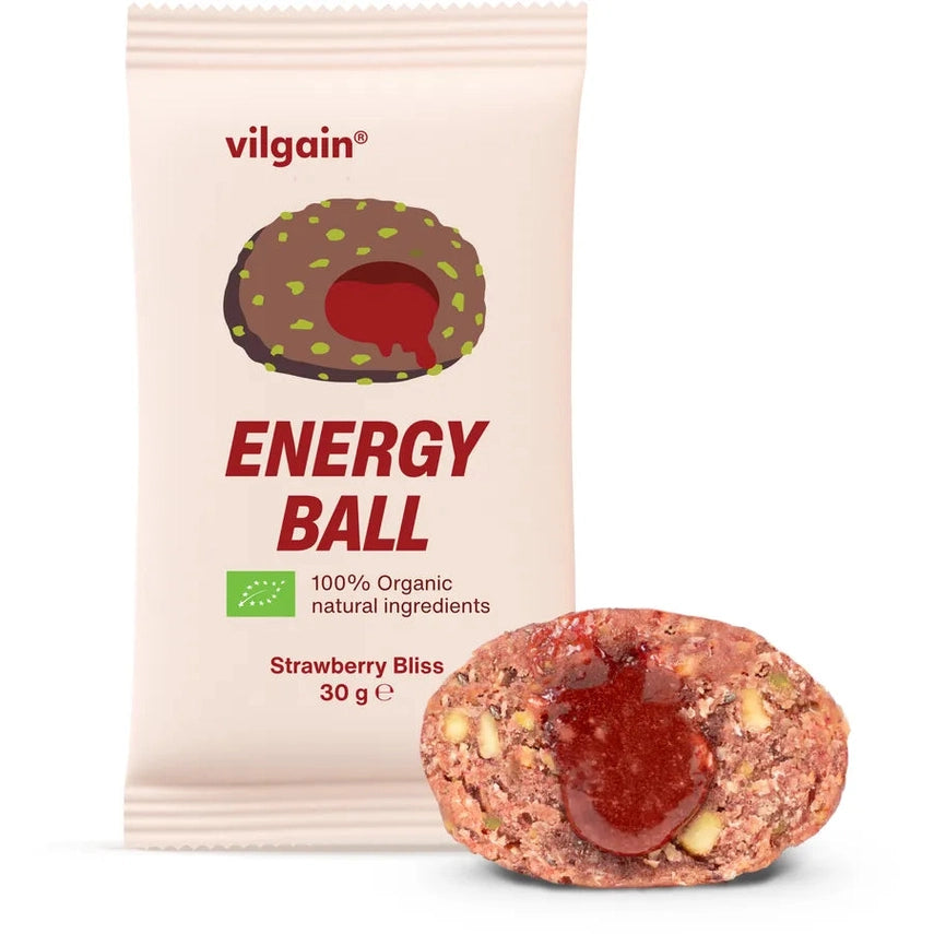 Vilgain Økologisk Energi Ball - 30g - Norgain
