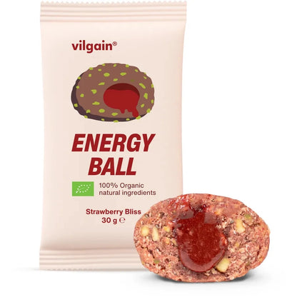 Vilgain Økologisk Energi Ball - 30g - Norgain