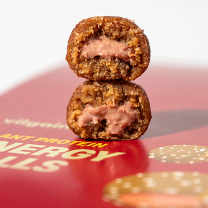 Vilgain Økologisk Plant Protein Energy Balls - 45g (3 x 15g) - Norgain