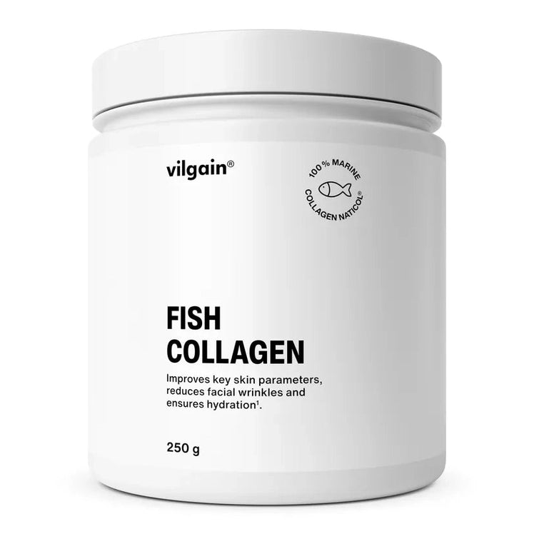 Vilgain Hydrolysert fiskekollagen - 250g - Norgain