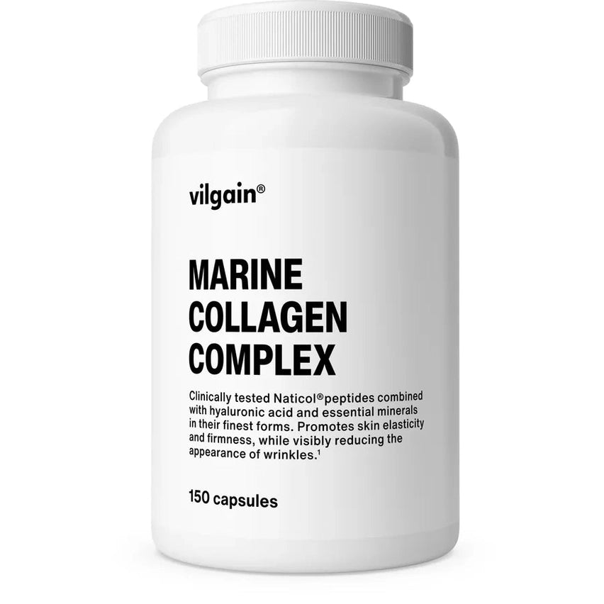 Vilgain Fiskekollagenkompleks - 150 kapsler - Norgain